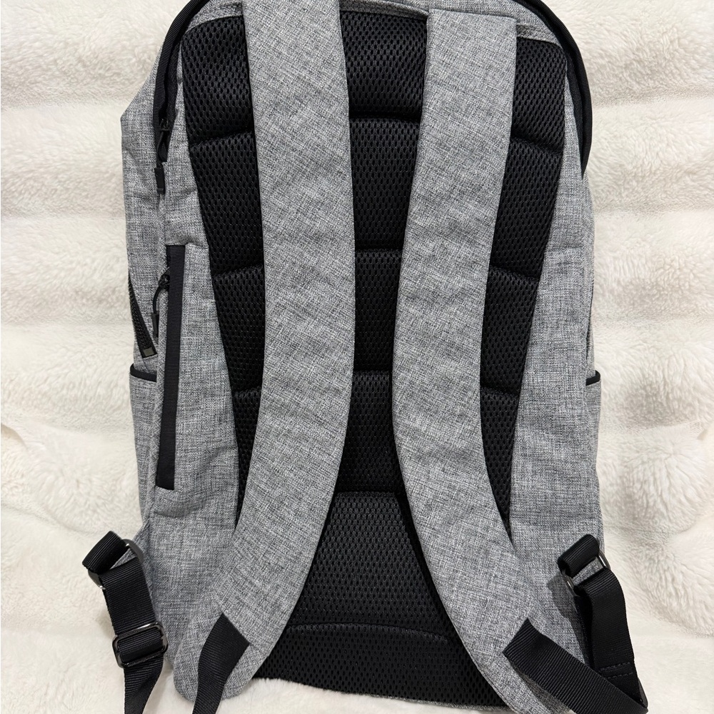 Lululemon | Out of Range 20L | Heathered Black Backpack | Like New - Picture 2 of 9